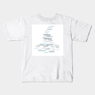 typography Kids T-Shirt